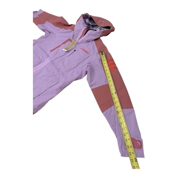 Adidas
Adidas Women's Terrex Xploric RAIN.RDY Mountain Jacket Blilil/Wonred Sz M - Picture 11 of 14